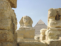 Great Pyramid at Giza and the Sphinx